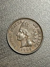 1909 Indian Head Cent - AU - Great Original And Book Filler!!