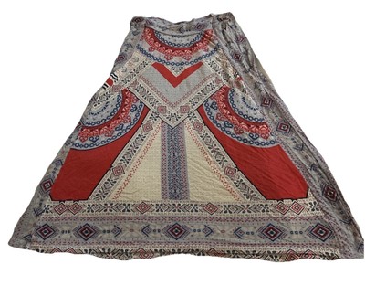 Rose + Olive Small Sleeveless Tunic Loose Fit Multicolor Pullover Tank Top