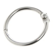 Metal Open/Close Ring - 3/4" Dia
