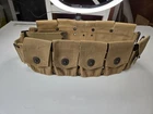 WW1 U.S. Military 1915 - 10 Pouch Mills Made Ammo / Cartridge Belt