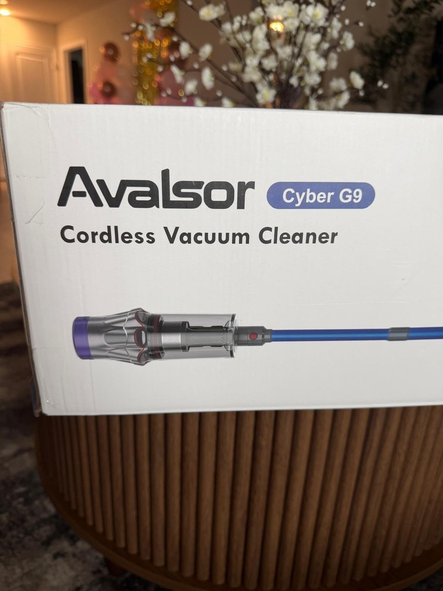 Avalsor Cyber G9 Cordless Bagless Stick Vacuum Cleaner Blue Gray