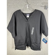 NEW Cherokee Scrubs Workwear Originals V Neck Top 4700 Size L Black
