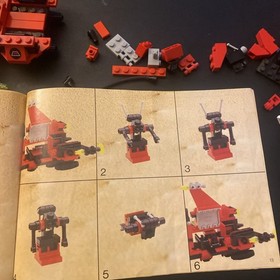 Vintage 90s Lego 6923 M-tron Space Particle Ionizer Incomplete Set