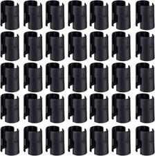 50Pack Wire Shelf Clips - 25 Pairs Wire Shelving Shelf Lock Clips for 1" Post...