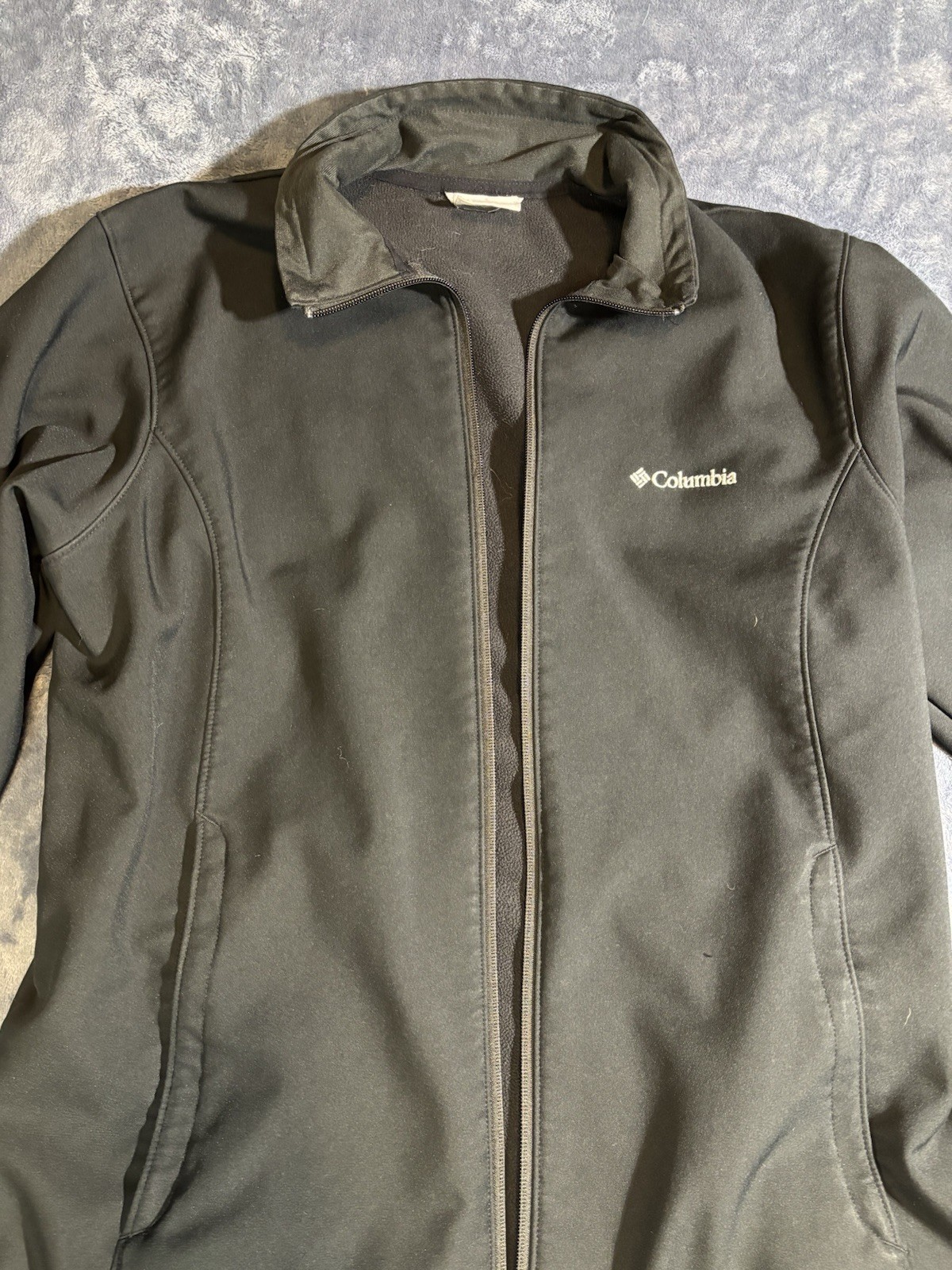 Columbia Full Zip Black Basic Jacket Pockets Wome… - image 7