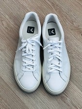 Veja Esplar White Leather Low-Tops Sneakers Men's Size 9 US 42 EUR