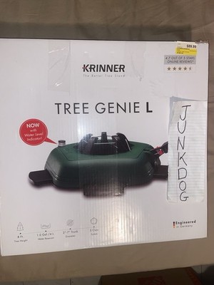 Krinner Tree Genie LARGE Deluxe Christmas Tree Stand with Water Level Indicator