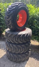 HD 12-16.5 SKS-8 Skid Steer Tires/Rims for Bobcat A300,A770,S750,S770,S740,9"HUB