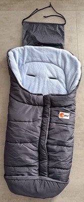 KHW Universal Winterfußsack für Kinderwagen, Buggys & Schlitten Blau - Neuwertig
