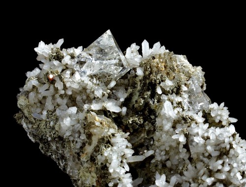 4,25 Zoll atemberaubendes farbloses Fluorit Oktaeder Mineral aus der Inneren Mongolei! - Bild 2 von 12