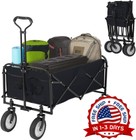 Carro plegable para jardín y Patio con ruedas para acampar y hacer picnic US NEW