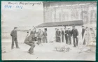 RPPC German Navy WW1 Real Photo Postcard WWI Sailors 1918 kriegsmarine pigs