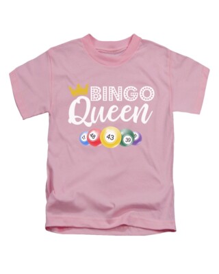 T-Shirt Bingo Queen Erwachsene lustig Bingo Fun Shirt Oberteil Geschenk neu