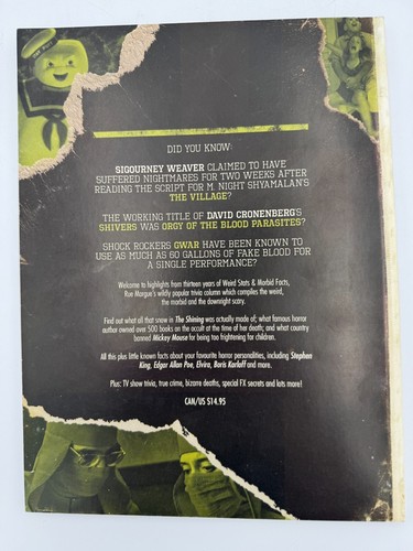 LOT x 5 Rue Morgue Magazine Library - Good Condition. Horror genre fans LOOK! - Picture 12 of 24
