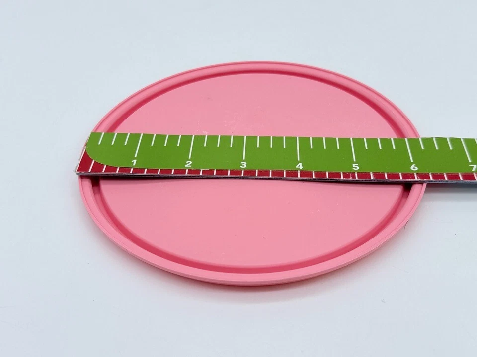 Pink Tupperware 6" REPLACEMENT LID 227 for Containers 155 1405 264 234 1842 227G - Image 2 of 2