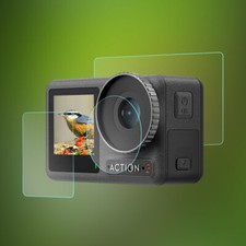 Camera Lens Protective Film for DJI Osmo Action3 Tempered Glass Screen Protector
