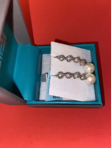 ¡NUEVO! PENDIENTES DE PLATA ESTERLINA Y PERLAS DE EFFY/ $375/¡UN GRAN REGALO! - Imagen 2 de 9