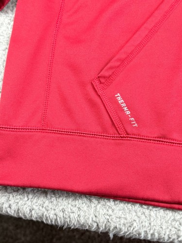 ST LOUIS CARDINALS Hoodie Mens 2XL XXL Red NIKE THERMA FIT Zip Jacket Sweatshirt - Picture 4 of 14