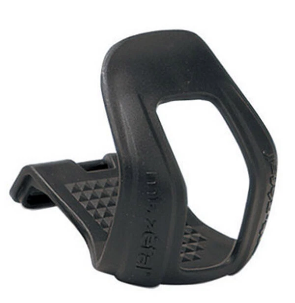 ZEFAL Bicycle Toe Clips For Use on Any Flat Pedal L XL No Strap Black