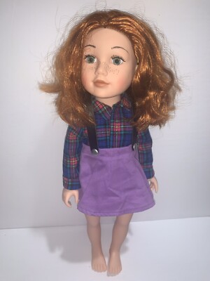 CUTE Journey Girls Freckles Red Hair Kelsey doll 18