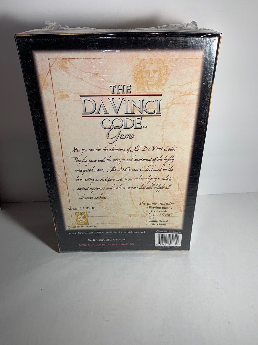 The DaVinci Code Board Game SEALED in original plastic. | eBay