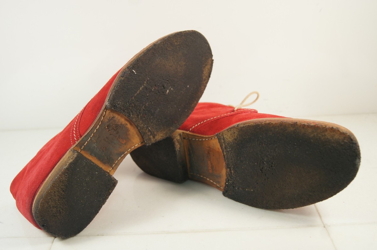 Jil Sander Red Nubuck (Suede) Desert / Chukka Boots EU 9.5 M  display picture 1