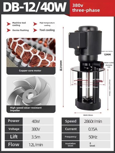 Macchina Pompa Olio Monofase Trifase Rettificatrice Turbina Idraulica - Foto 7 di 35