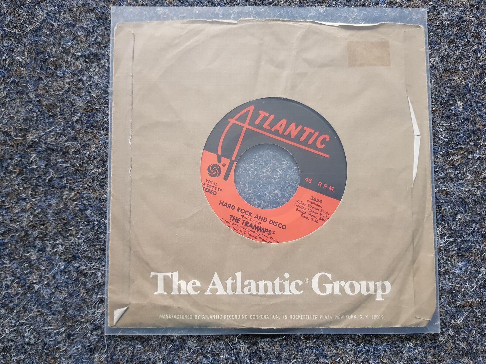 7"" Single Vinyl The Trammps - Hard rock and disco/ Dance contest US