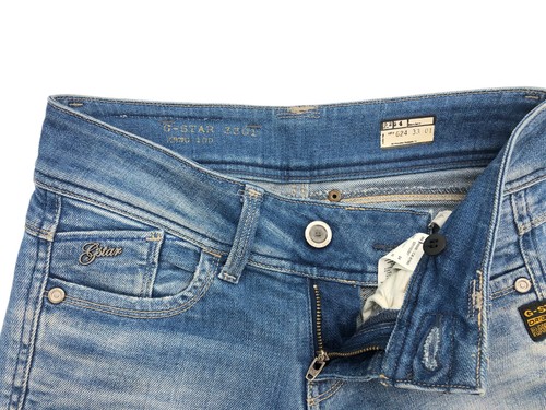 G-STAR Women's Lynn Skinny Stretch Slim Blue Jeans Size W24 L32 - Picture 5 of 10