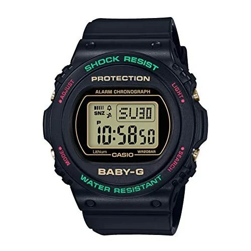 CASIO BABY G BGD 570TH 1JF Throwback 1990s Limited Digital Women