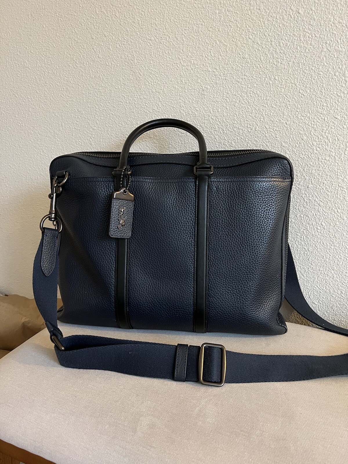Coach Metropolitan Slim Brief Case Men’s Business Bag eBay