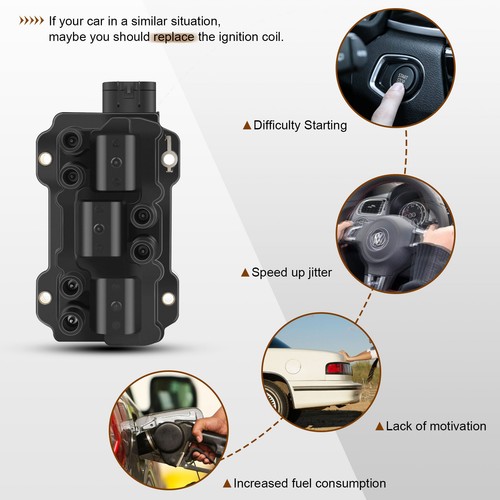 Bobinas de encendido y bujías para Chevy Impala Uplander Malibu Monte 3,5 L 3,9 L - Imagen 6 de 20