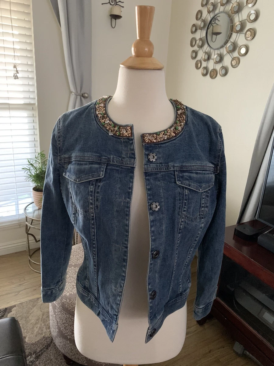 Tahari jean shop jacket