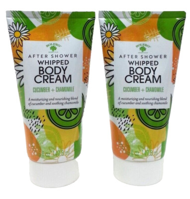 ( Lot 2 ) After Shower Whipped Body Cream Cucumber & Chamomile 5fl oz (147.8ml)