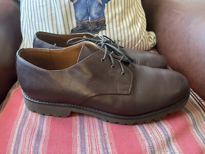 J. CREW Camden leather bluchers in Rich Espresso Size 10 1/2  display picture 2