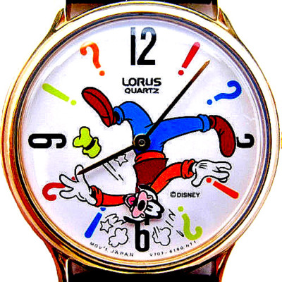 lorus goofy watch