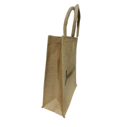 Customizable Comfort Durable Handmade Indian Jute Shopping Bag - Foto 8 di 14