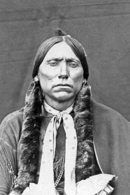 Comanche CHIEF QUANAH PARKER Indianer Druck 4x6 Foto