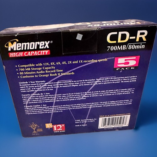 Memorex CD-R Discs - Afbeelding 2 van 2