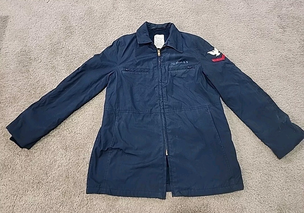 Vintage 1960s US Navy N-4 Utility Jacket ~ size 44 / | Sparrows Vintage 1960s US Navy N-4 Utility Jacket ~ size 44 / | Sparrows