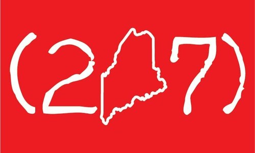 207 Area Code T-Shirt, State Of Maine Short Sleeve Shirt - Picture 11 of 11