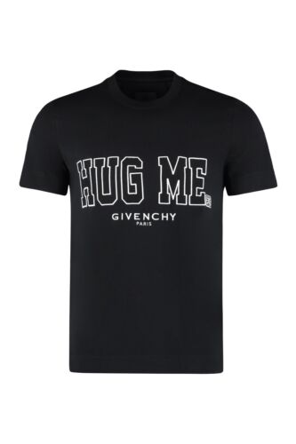 Givenchy L139111 Mens Black Cotton T-Shirt Size XL - Picture 2 of 4
