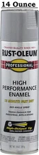 Rust-Oleum Professional High Performance Enamel Spray Paint, 15 Oz, Choose Color