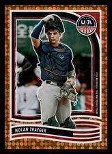 2024 Panini Stars & Stripes NOLAN TRAEGER ORANGE 15/75 #43