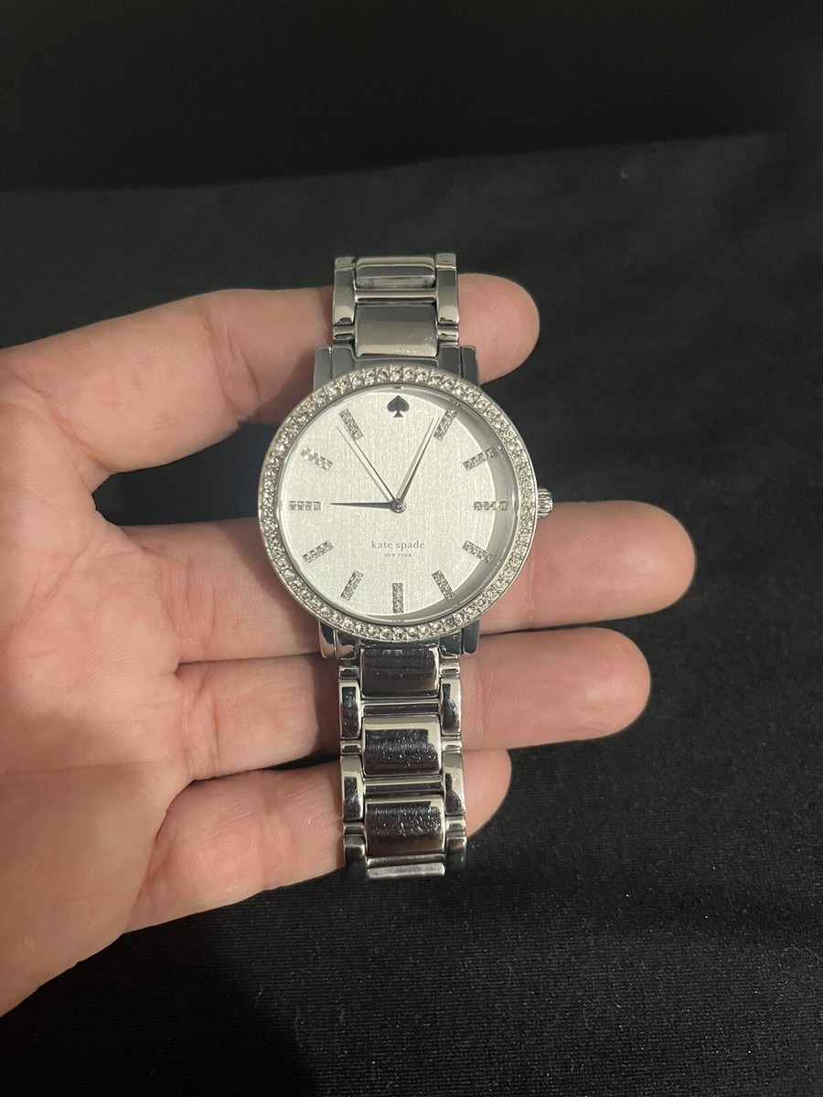 Kate Spade Gramercy Grand Pave Bezel Bracelet Watch 38mm kate spade | Accessories | Kate Spade Womens Gramercy Grand  main image 3