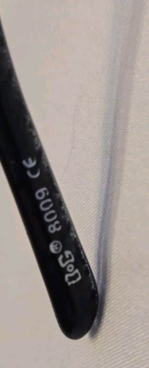 EUC Womens Wrap Oval Rectangular Sunglasses Fashi… - image 8