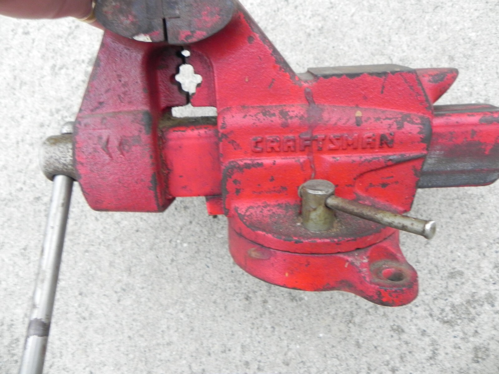 Vintage Craftsman Bench Vise eBay