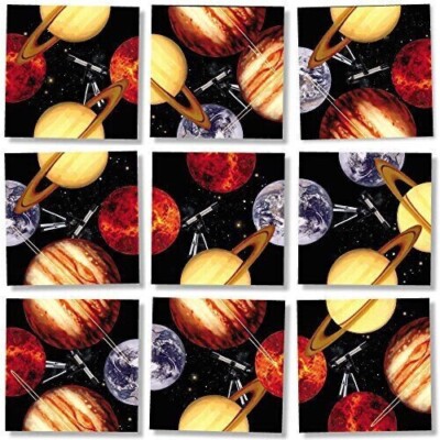 B Dazzle Planets Scramble Squares 9 Piece Puzzle, ages 4 and up, 4.7 stars