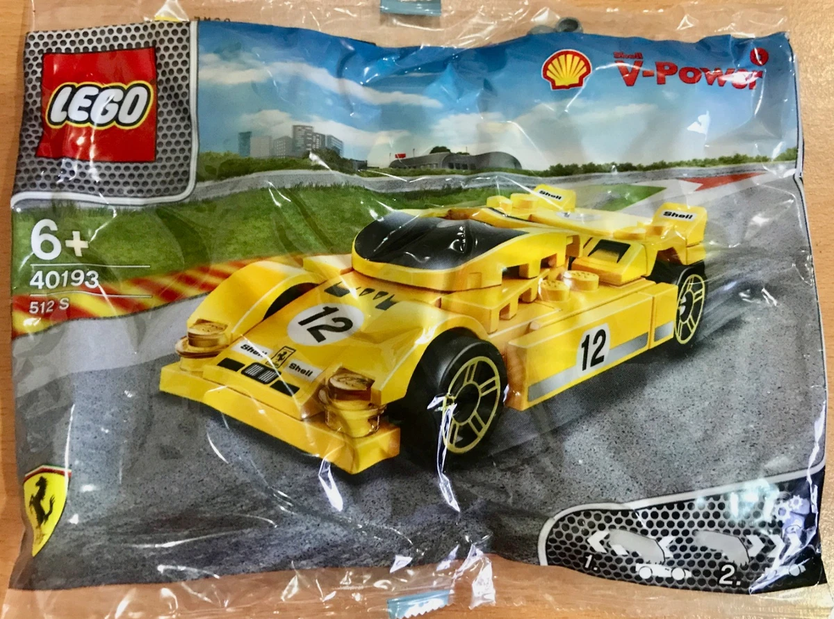 Lego Shell V Power 40193 Ferrari 512 S Brand New Factory