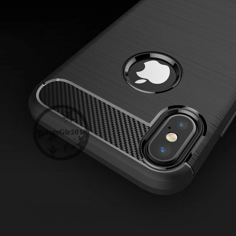 Cover custodia Case per apple iphone XR copertura bordi  morbido TPU gomma - Immagine 3 di 3